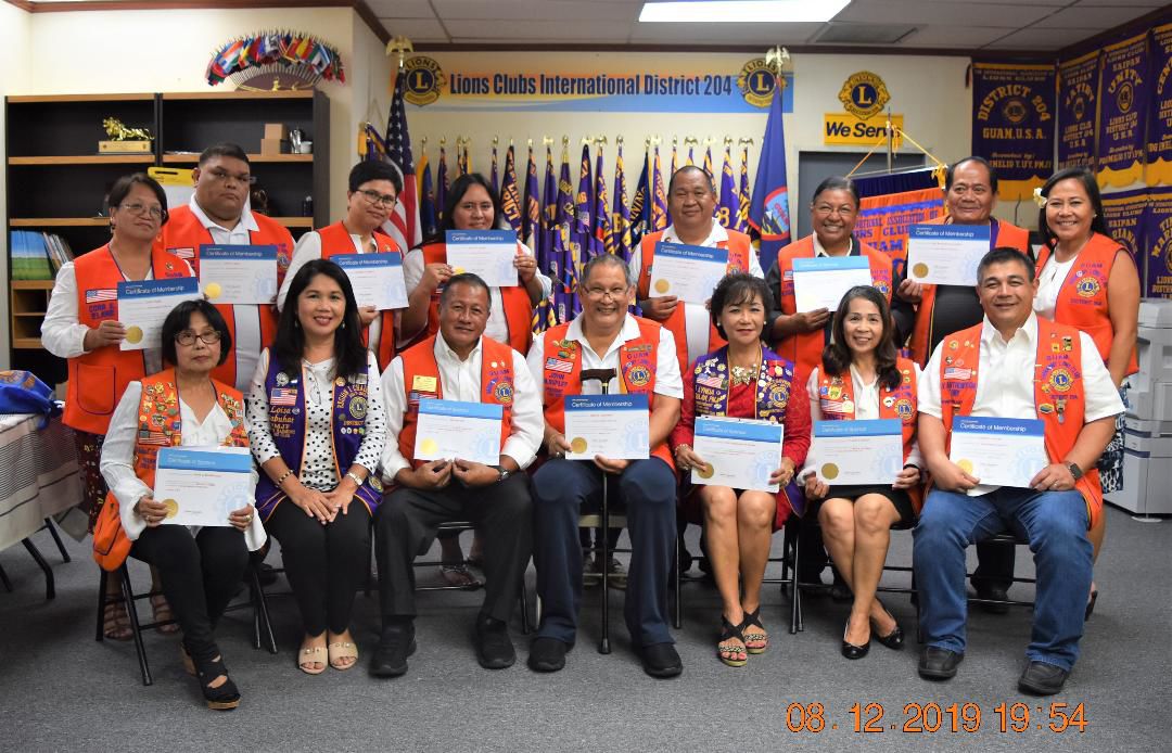 Lions Club welcomes new members